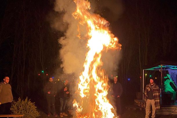 Foto vom Feuer